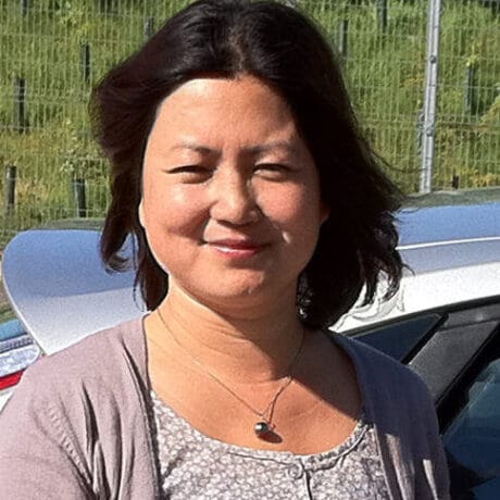 Judy, who took refresher driving lessons in Norfolk.