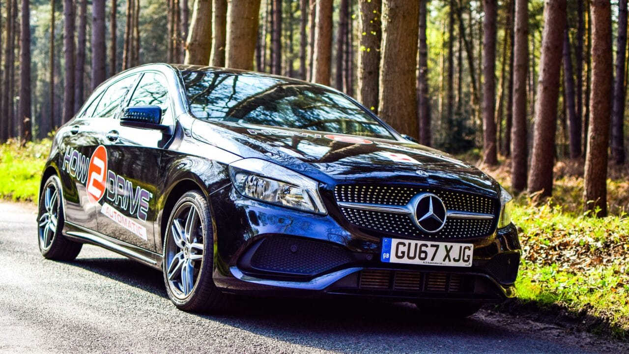 One of our Mercedes automatic tuition vehicles.
