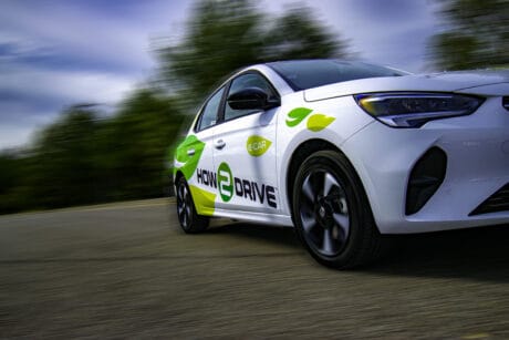 Our new Vauxhall Corsa-e. Now is the perfect time to take electric car driving lessons in the Norwich area.