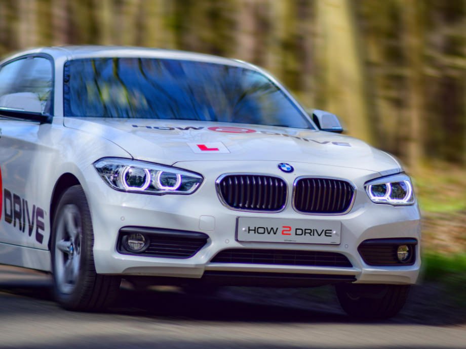 You could be taking manual driving lessons in our BMW 1 Series tuition vehicle.
